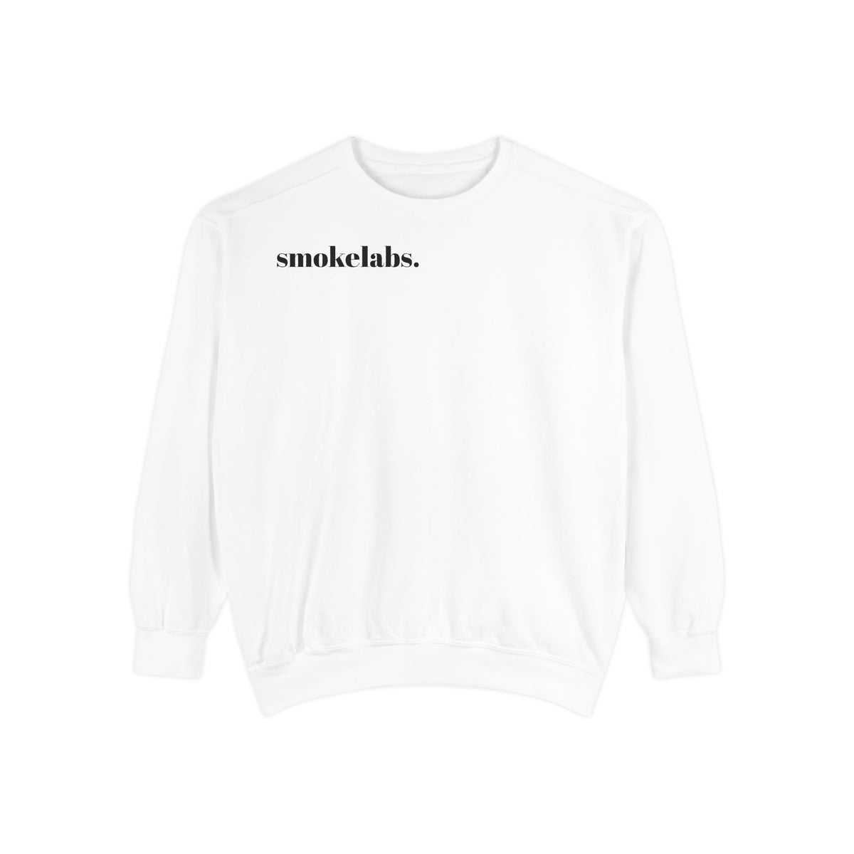 SmokeLabs Graphic Sweatshirt — Purple Beaker Logo Crewneck